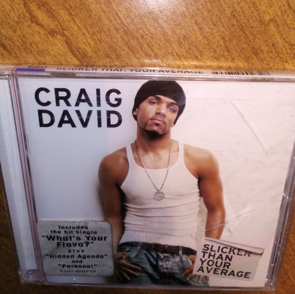 Craig David Slicker Than Your Average 2002 Atlantic Records CD Sealed